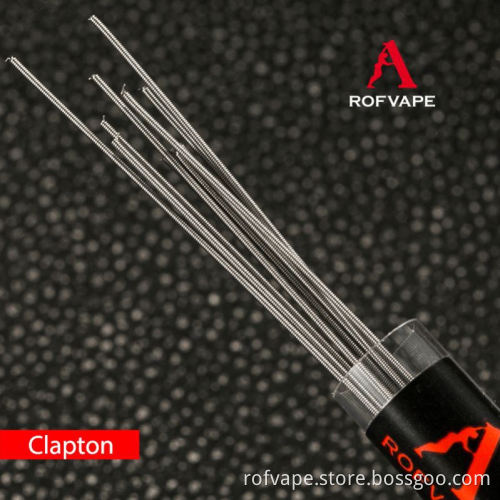 Rofvape Low Ohmn Diy Wire Big Battery E Cigarette Rda Wire Heating Coil Builder